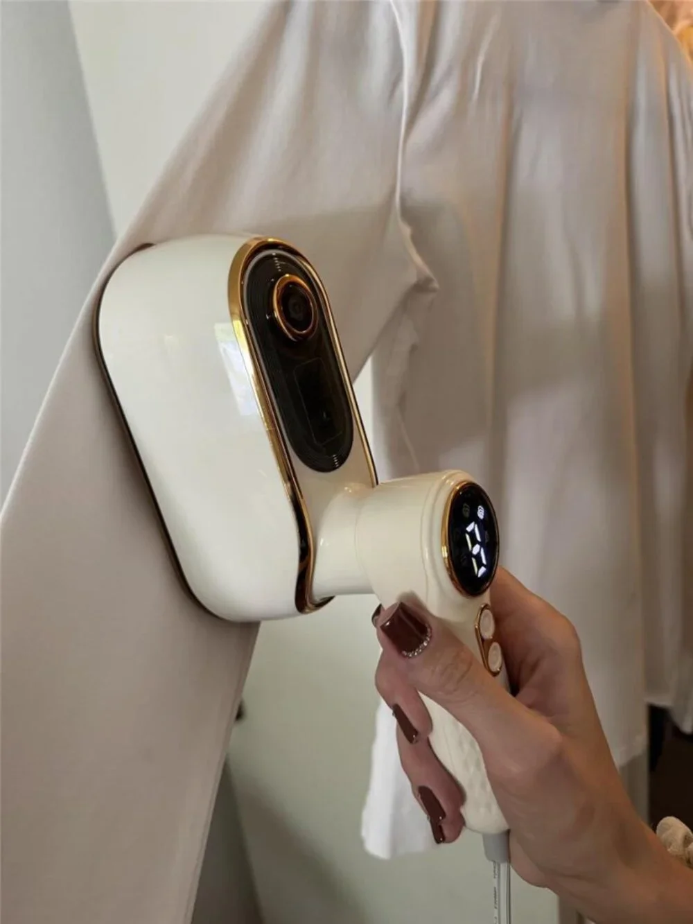 Travel Steamer, 1200W Portable Handheld Fabric Steamer for Clothes